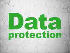 保护概念数据保护墙背景