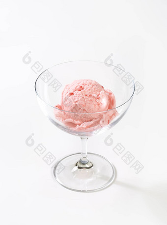 独家新闻粉红色的冰奶油