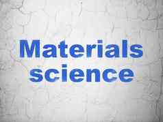 科学概念材料科学墙背景