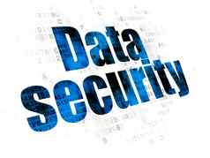 安全概念数据安全数字背景