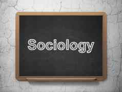 教育概念社会学黑板背景