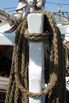 航海绳子帆船