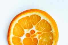 橙色混合动力橙色多汁的切片