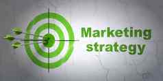 广告概念目标市场营销策略墙背景