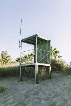 海滩保存救援塔