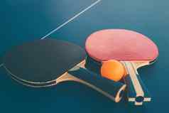 乒乓球平发出难闻的气味球拍球表格体育运动re