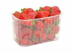 花园草莓塑料容器