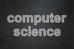 科学概念电脑科学黑板背景