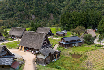 白川乡村日本