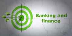 银行概念目标银行金融墙背景