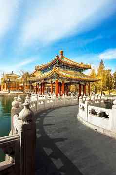 北海公园北京中国