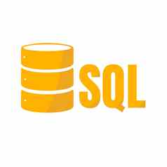 SQL数据库图标标志设计应用程序