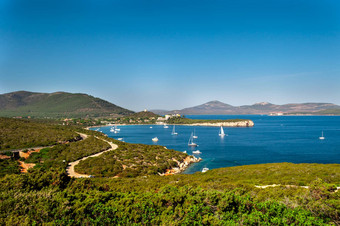 景观海岸撒丁岛