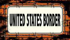 曼联州边境标志