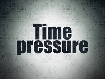 时间概念时间压力数字数据纸背景