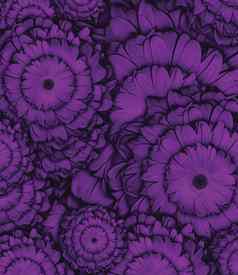 花模式紫色的