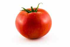番茄孤立的白色背景照片美丽的图片