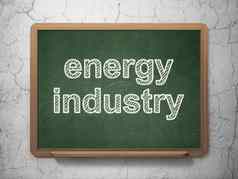 减少加工概念能源行业黑板背景