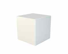 纸板盒子孤立的白色背景