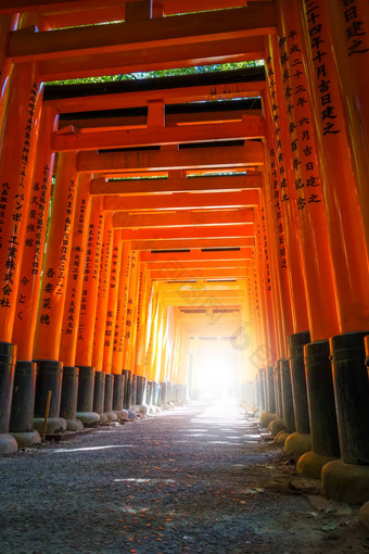 伏见inari大<strong>社</strong>鸟居《京都议定书》日本