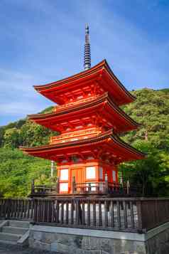 宝塔清水寺寺庙《京都议定书》日本