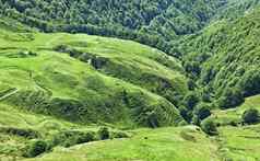 火山高原cantal