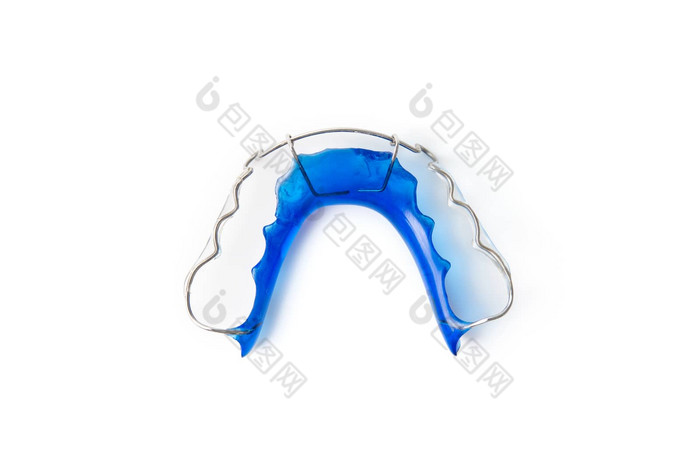 护圈矫正设备白色背景