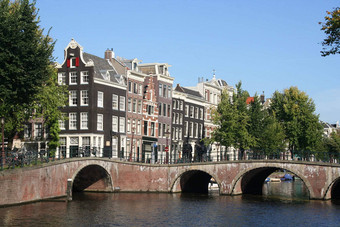 桥阿姆斯特丹荷兰