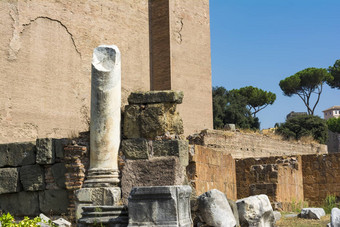 废墟罗马论坛罗马意大利