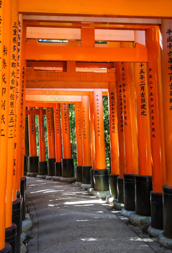 伏见inari大<strong>社</strong>鸟居《京都议定书》日本