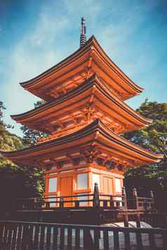 宝塔清水寺寺庙《京都议定书》日本