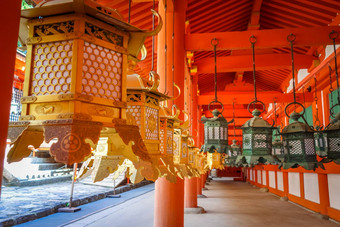 春日大社神社寺庙奈良日本