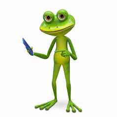 插图青蛙智能手机