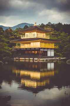 金阁寺金寺庙《京都议定书》日本