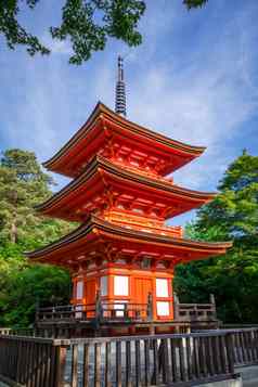 宝塔清水寺寺庙《京都议定书》日本