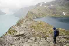 旅游挪威徒步旅行路径
