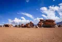 西洛利沙漠南部利佩兹珍藏玻利维亚