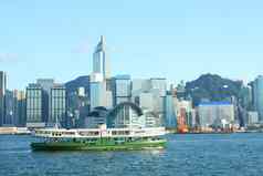 在香港香港港口明星渡船
