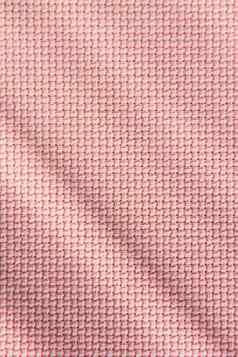 粉红色的棉花纹理背景