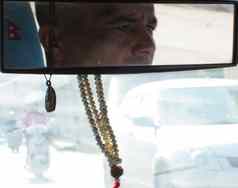 尼泊尔出租车司机