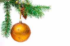 装饰圣诞节球挂起圣诞节树