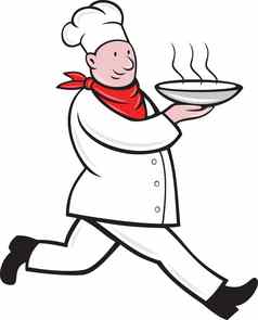 老板烹饪运行服务热汤碗