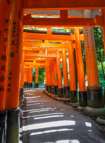 伏见inari大社鸟居《京都议定书》日本