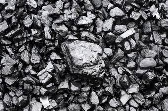 桩黑色的<strong>煤炭</strong>