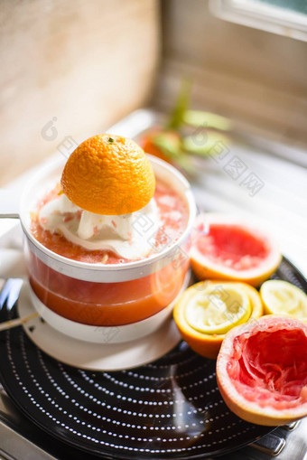 榨汁机柑橘类水果挤压厨房
