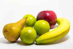 自然水果作文苹果石灰香蕉梨