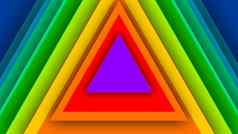 五彩缤纷的背景彩虹三角形