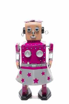 女锡玩具机器人