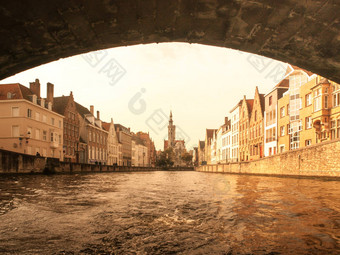 poortersloge又名市民洛奇斯皮格尔雷运河使用比利时