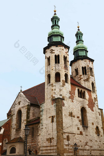 砖教堂圣安德鲁克拉科夫波兰